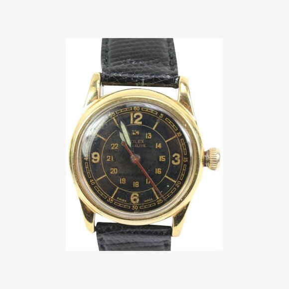 Geneva 1942 WWII Era 30mm Royalite Watch Ref 3478 52ge325s main image 10